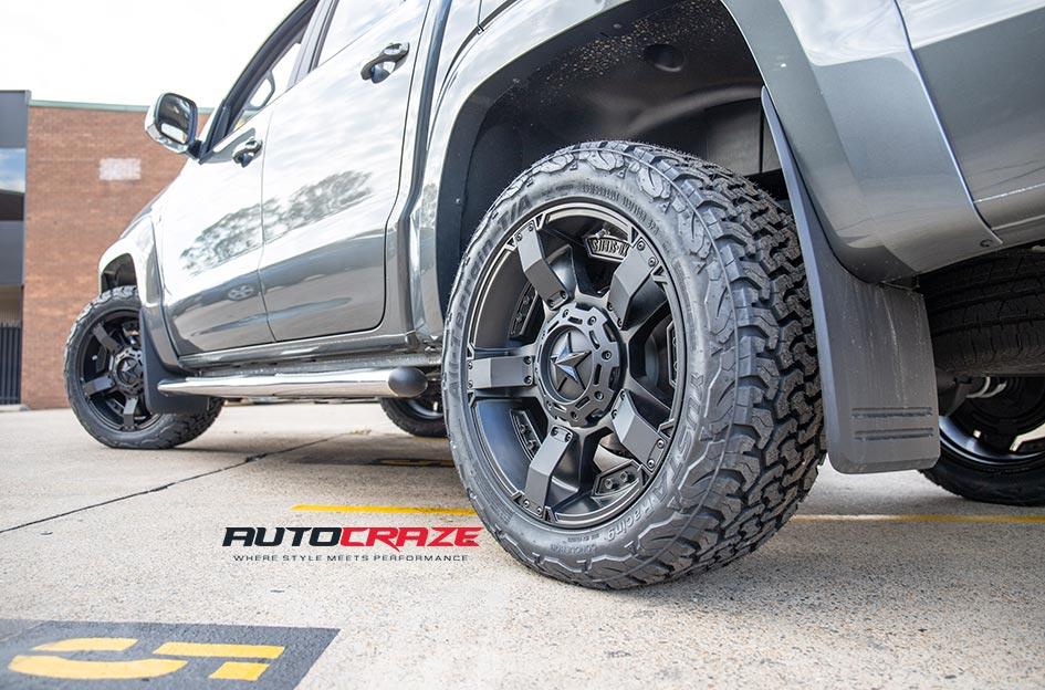 VOLKSWAGEN AMAROK ROCKSTAR XD MATTE BLACK